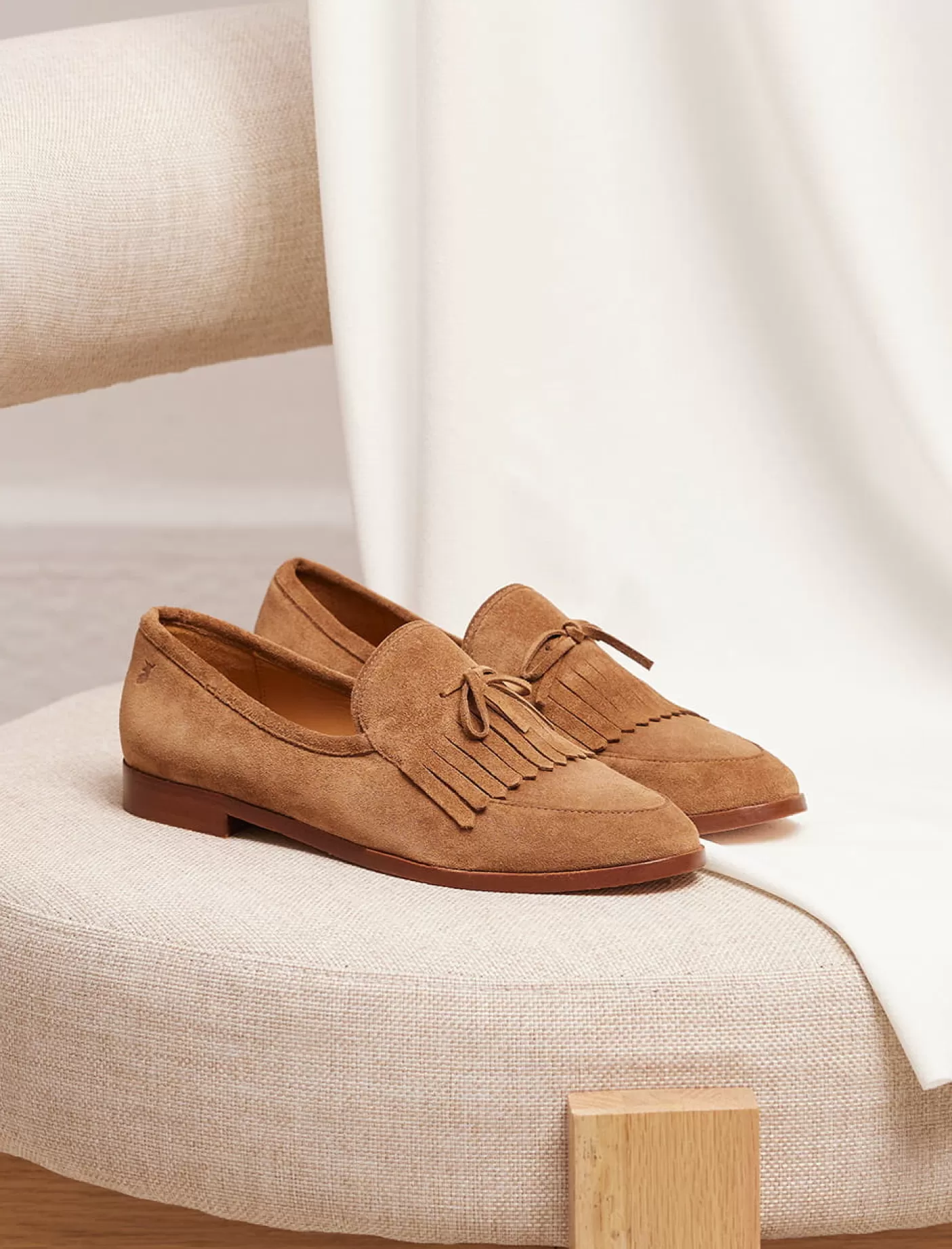 Women Pied de Biche Loafers And Derbies<Aimee