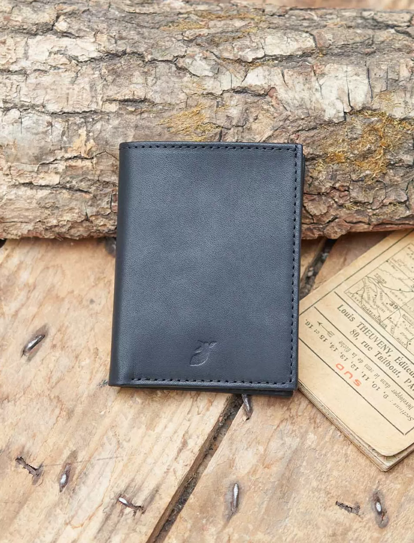 Men Pied de Biche Leather Goods<Booklet Card Holder