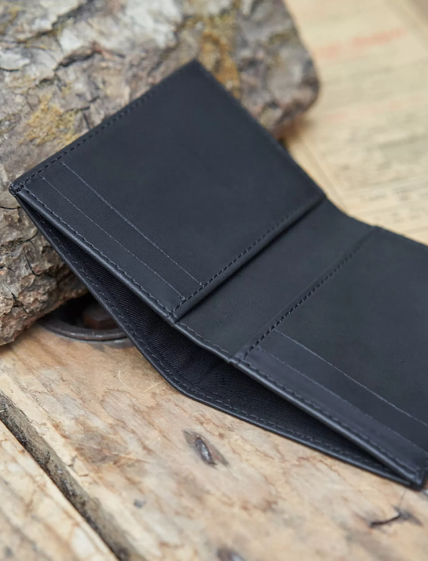 Men Pied de Biche Leather Goods<Booklet Card Holder