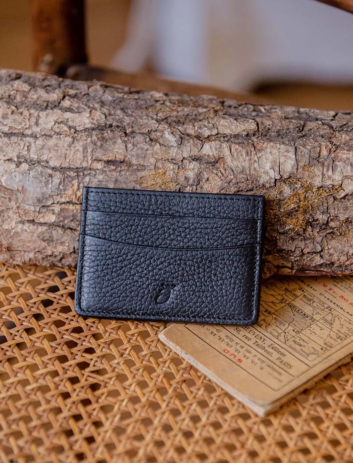 Men Pied de Biche Leather Goods<Card Holder