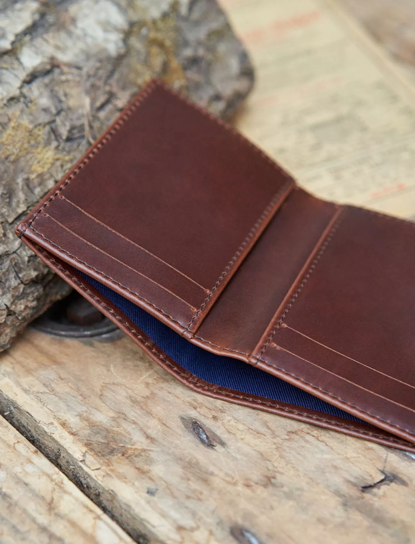 Men Pied de Biche Leather Goods<Card Holder