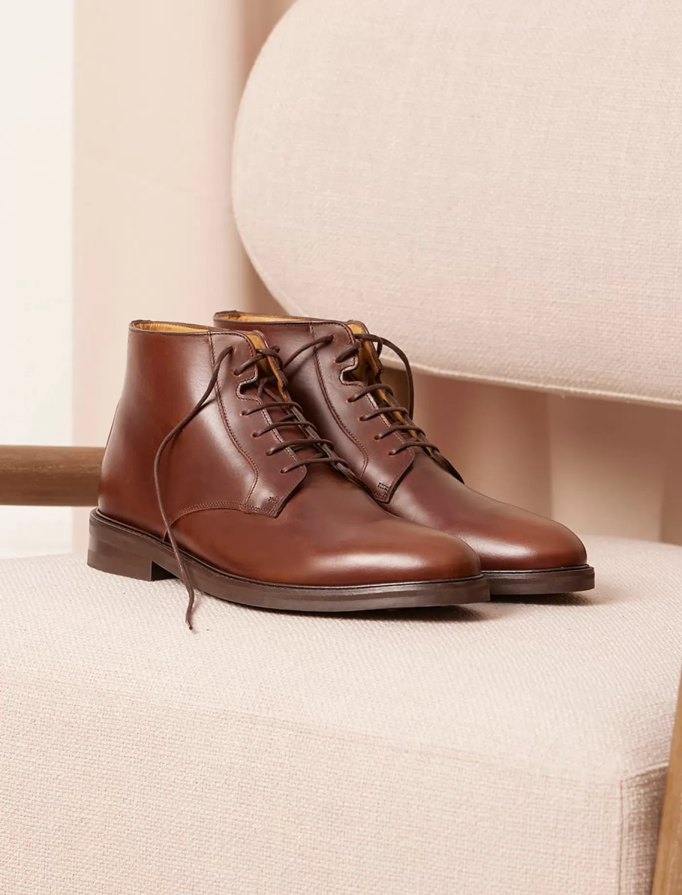 Men Pied de Biche Ankle Boots<Chukka Boots City