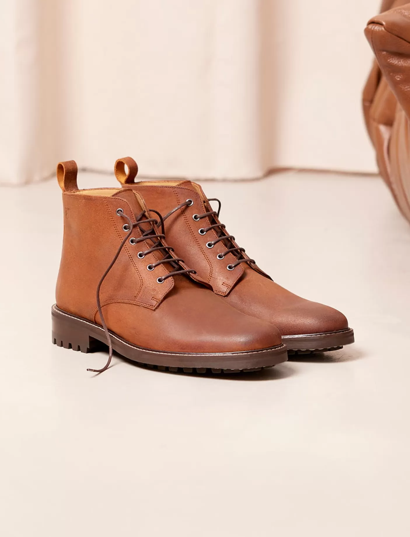 Men Pied de Biche Ankle Boots<Chukka Commando