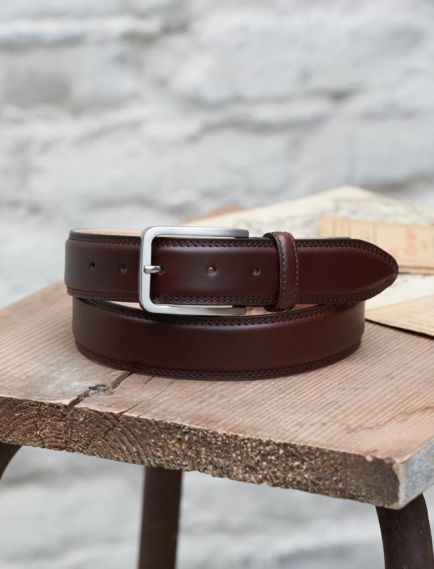 Men Pied de Biche Belts<Classic Belt Man