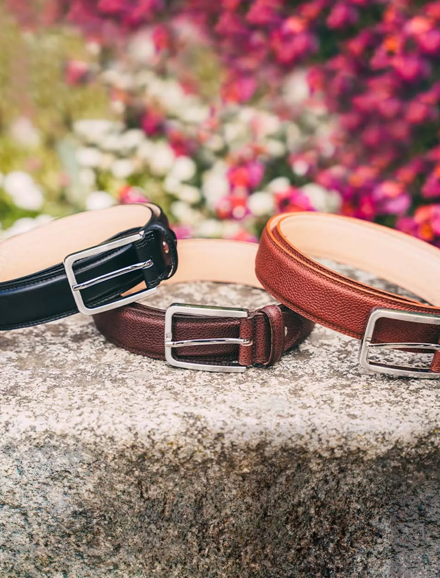 Men Pied de Biche Belts<Classic Belt Man