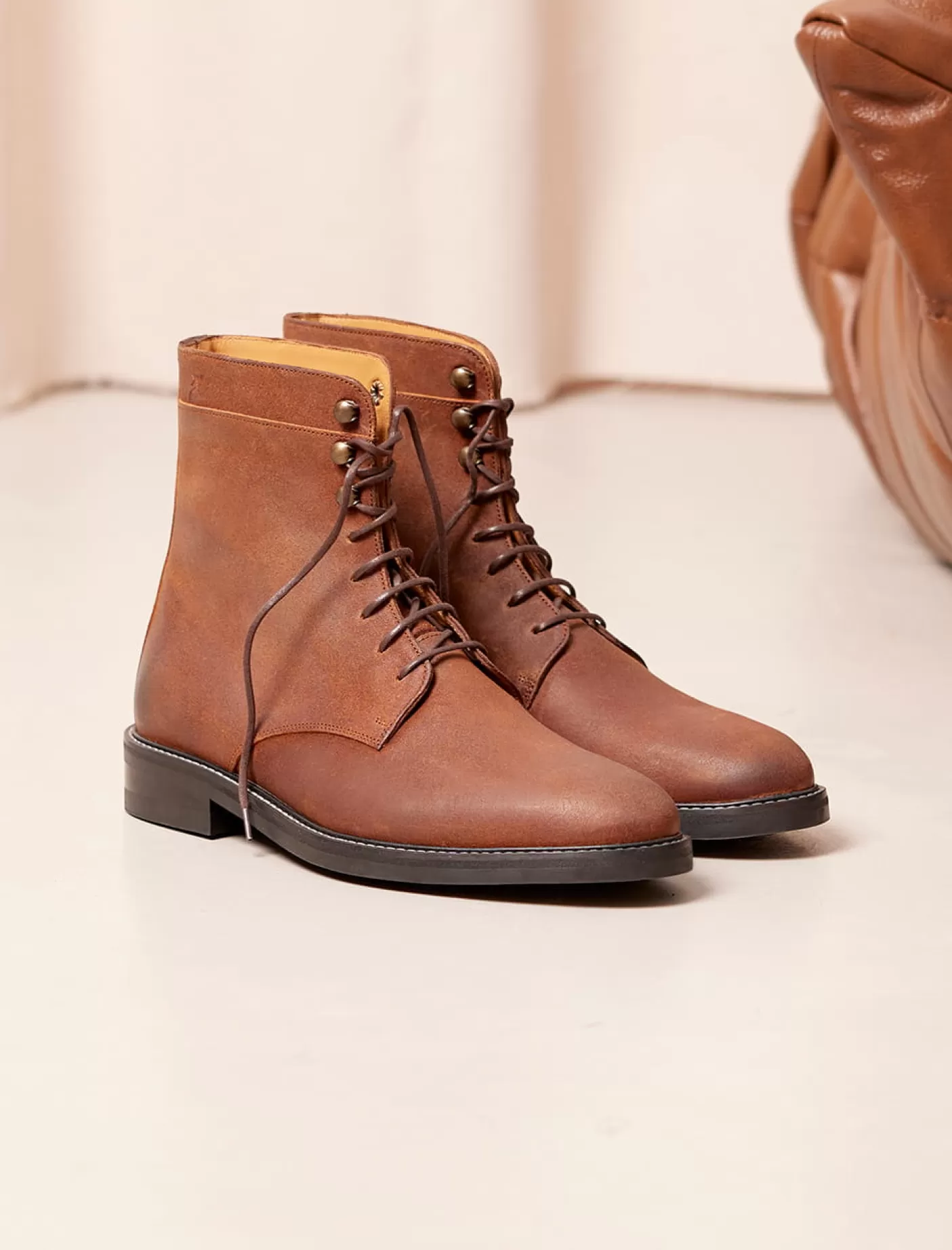 Men Pied de Biche Ankle Boots<Combat Boots City