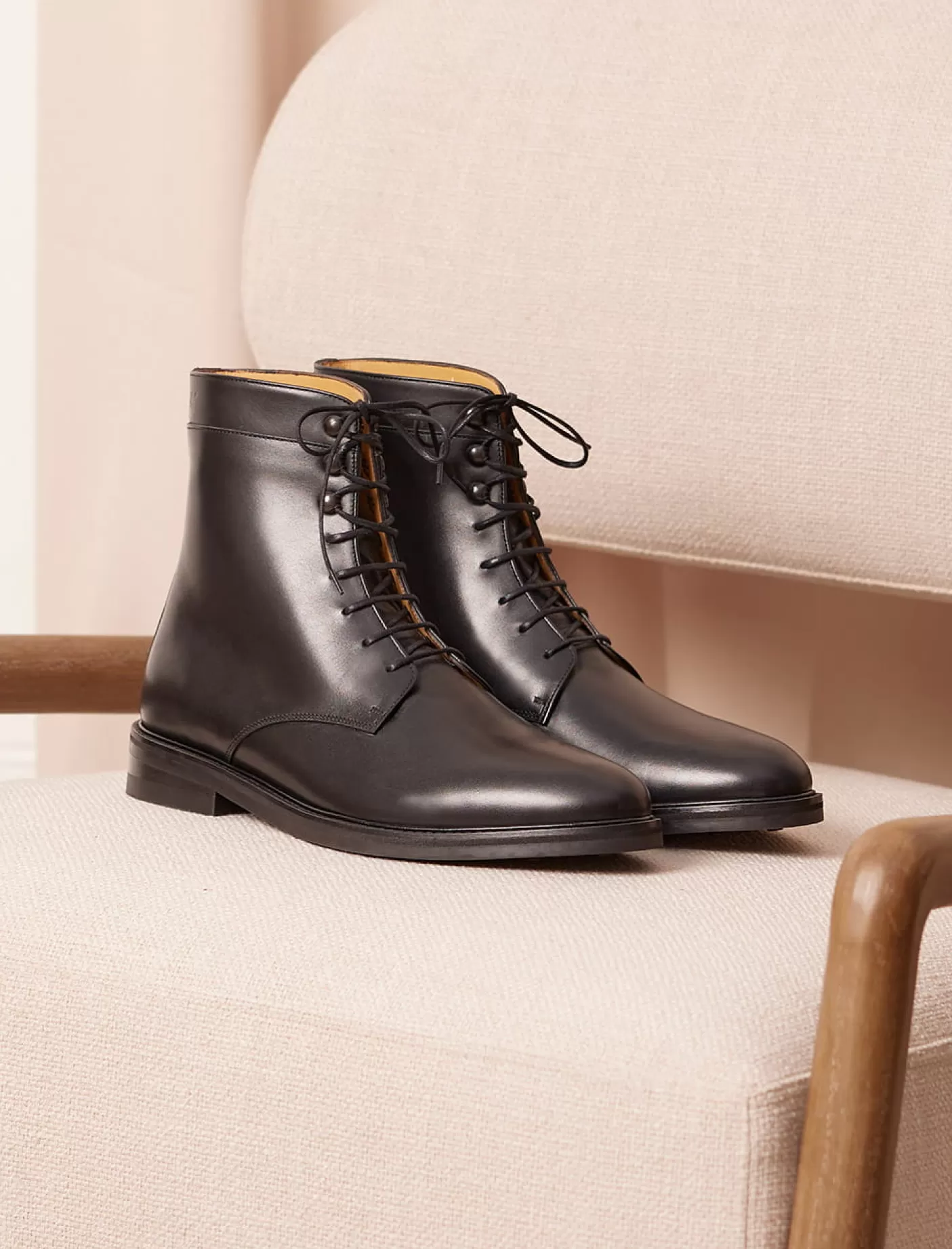 Men Pied de Biche Ankle Boots<Combat Boots City