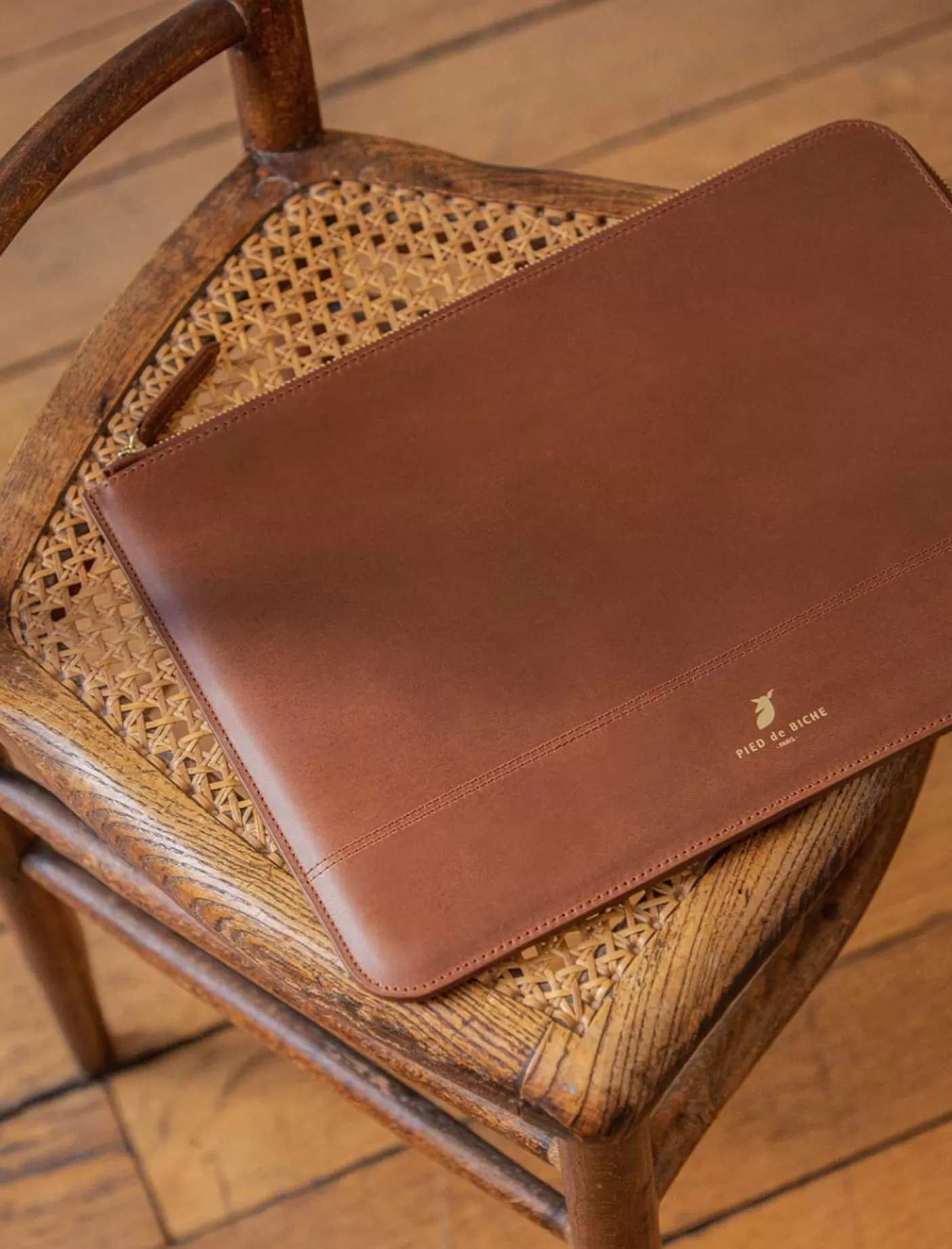 Women Pied de Biche Leather Goods<Computer Case