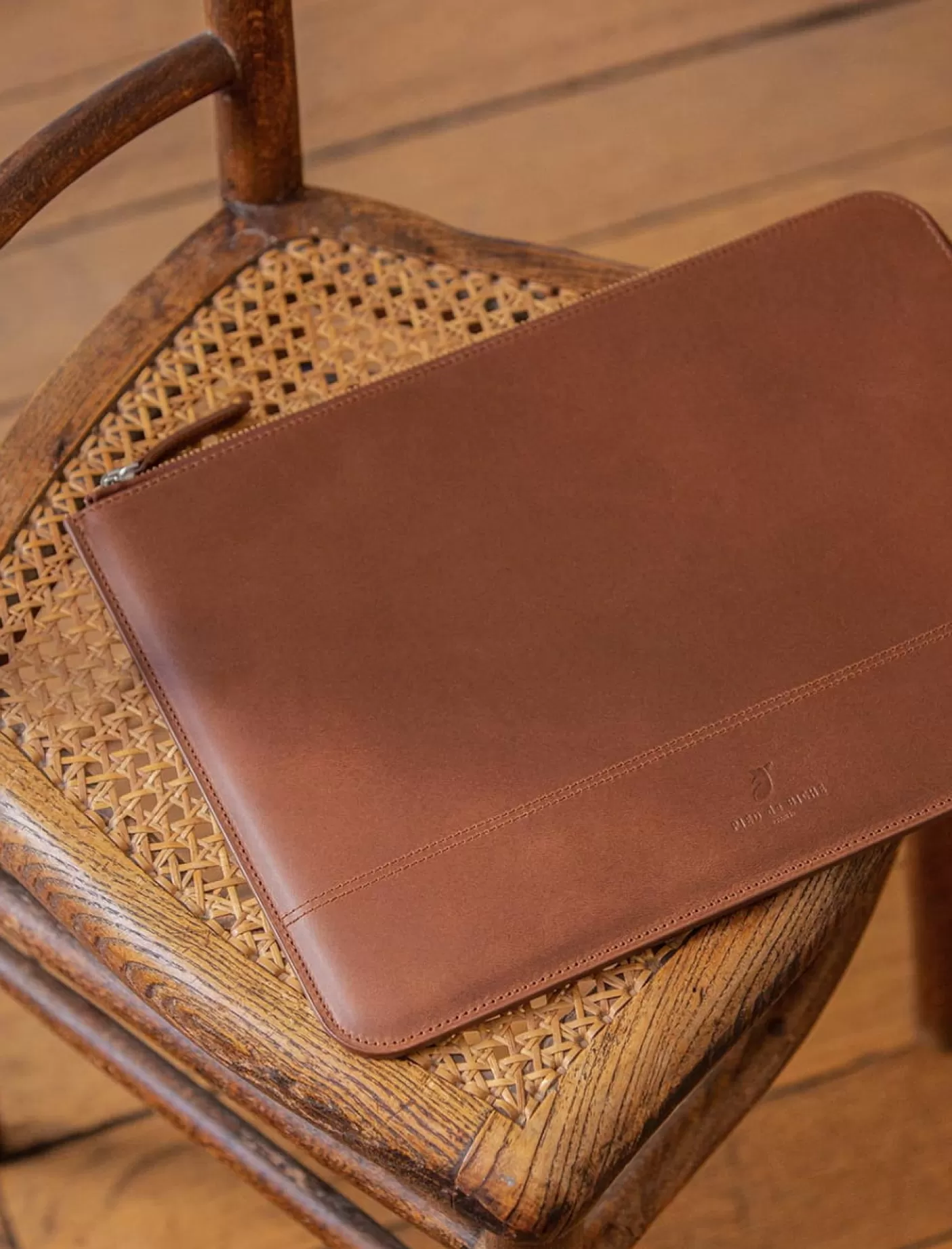 Men Pied de Biche Leather Goods<Computer Case