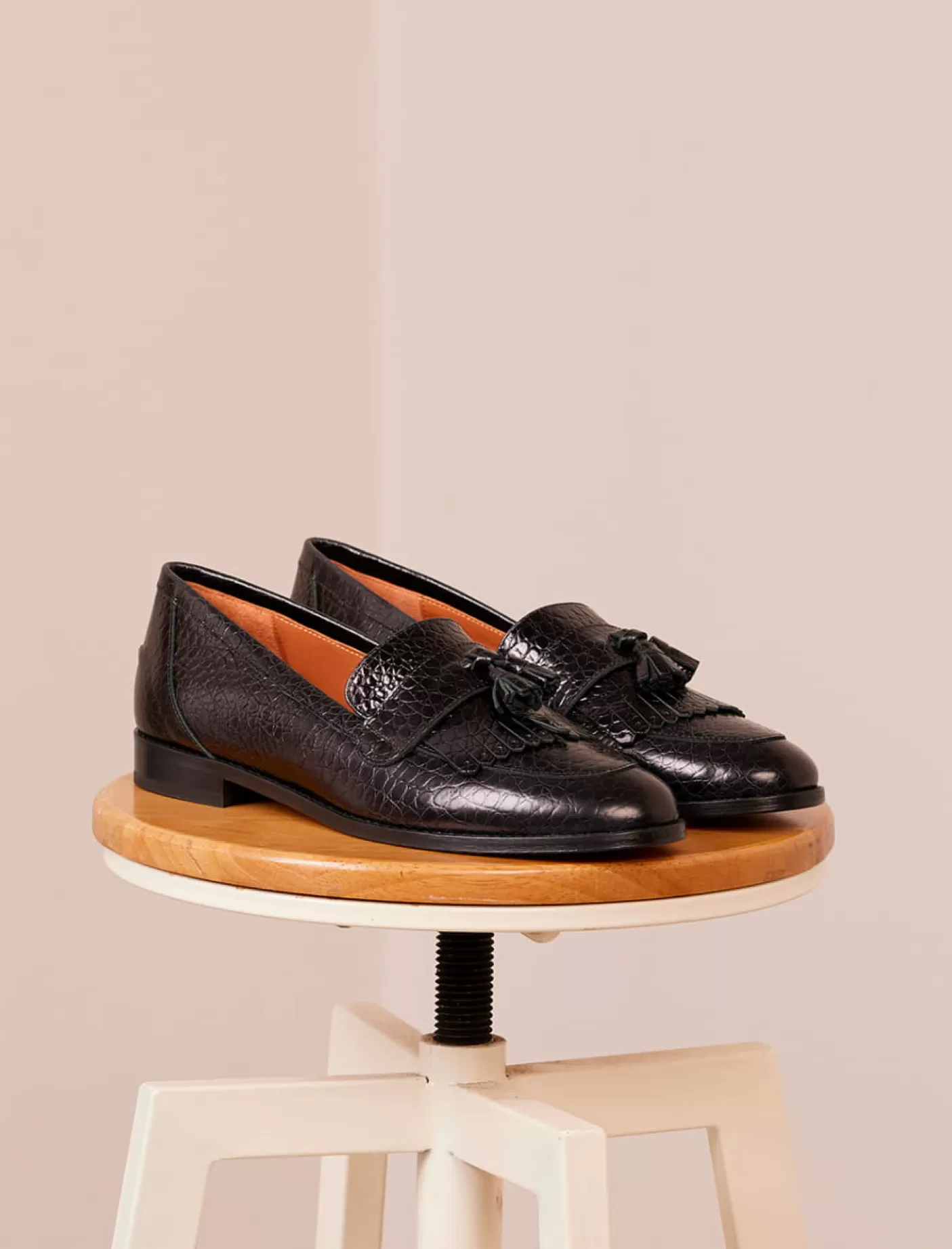 Women Pied de Biche Loafers And Derbies<Edith