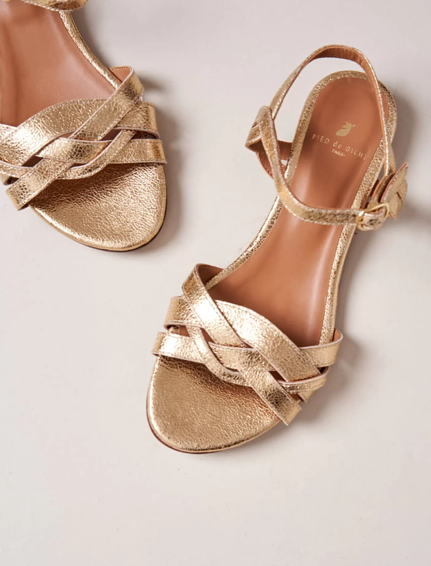 Women Pied de Biche Flat Sandals<Flat Sandals Enora