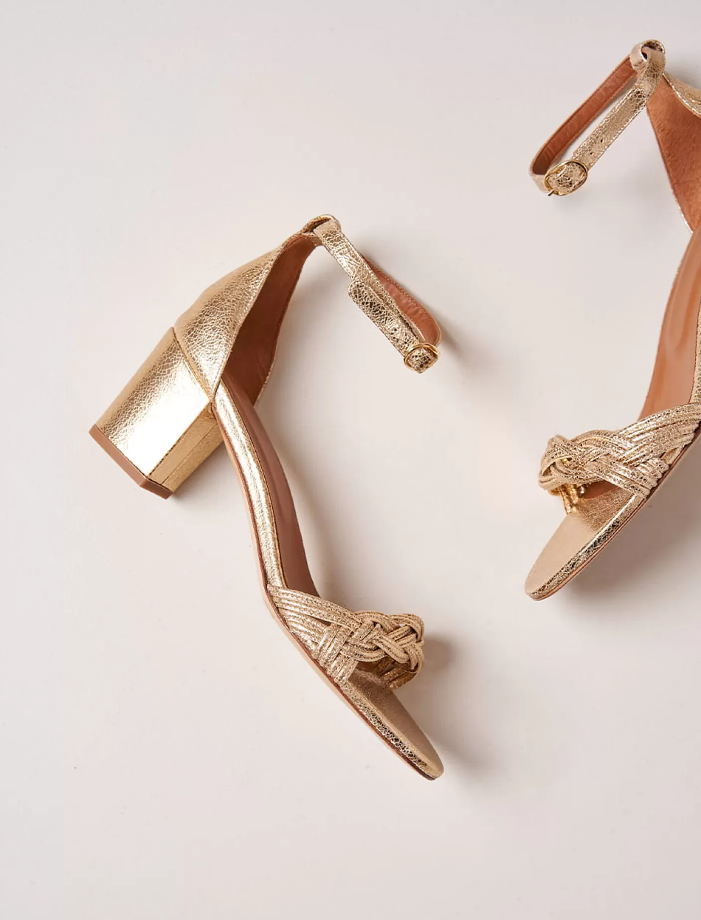 Women Pied de Biche Heeled Sandals<Gisele