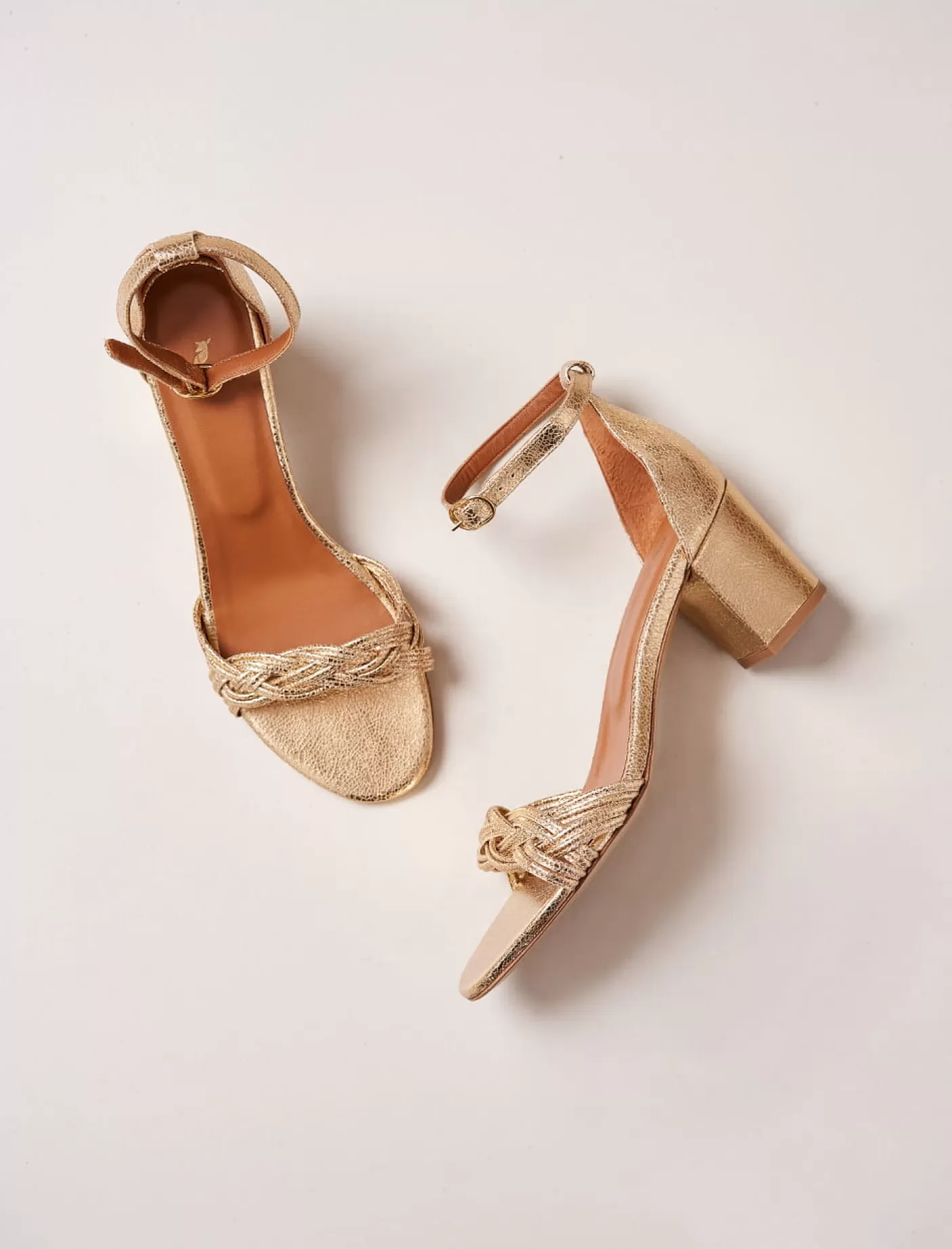 Women Pied de Biche Heeled Sandals<Gisele