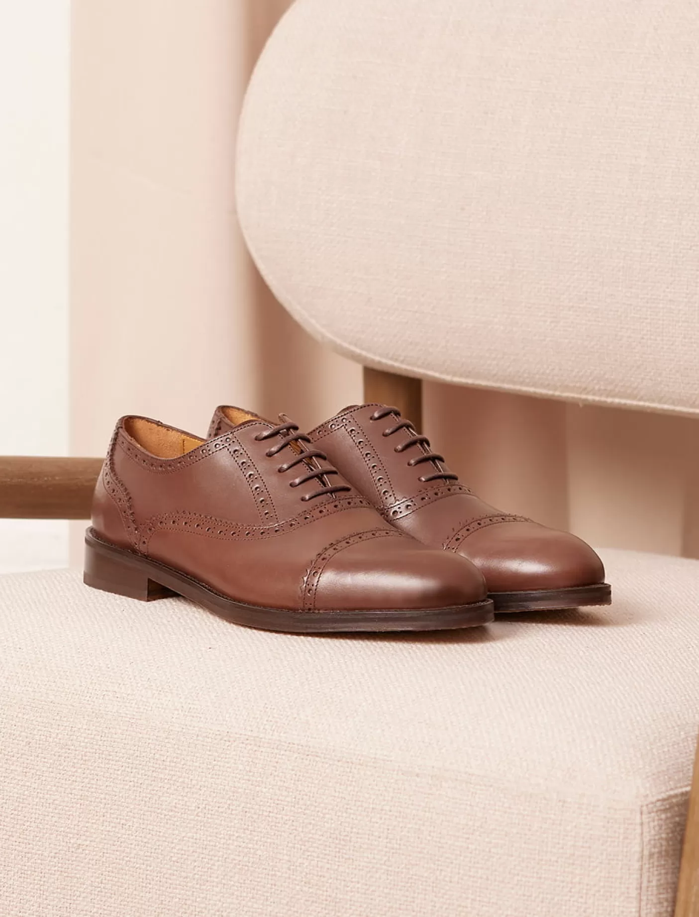 Men Pied de Biche Derbies And Oxford<Oxford