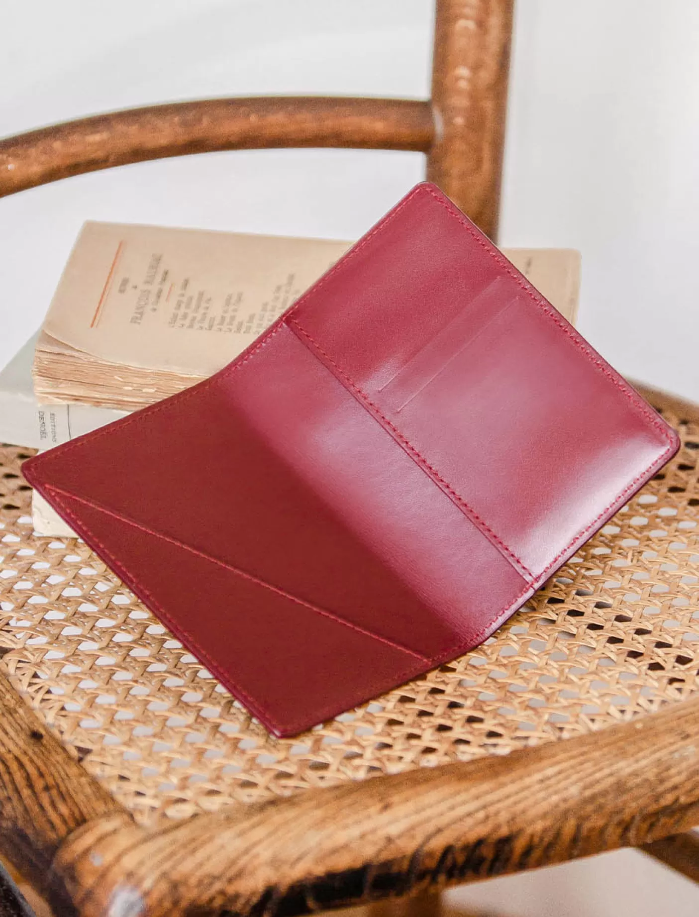 Women Pied de Biche Leather Goods<Passport Holder