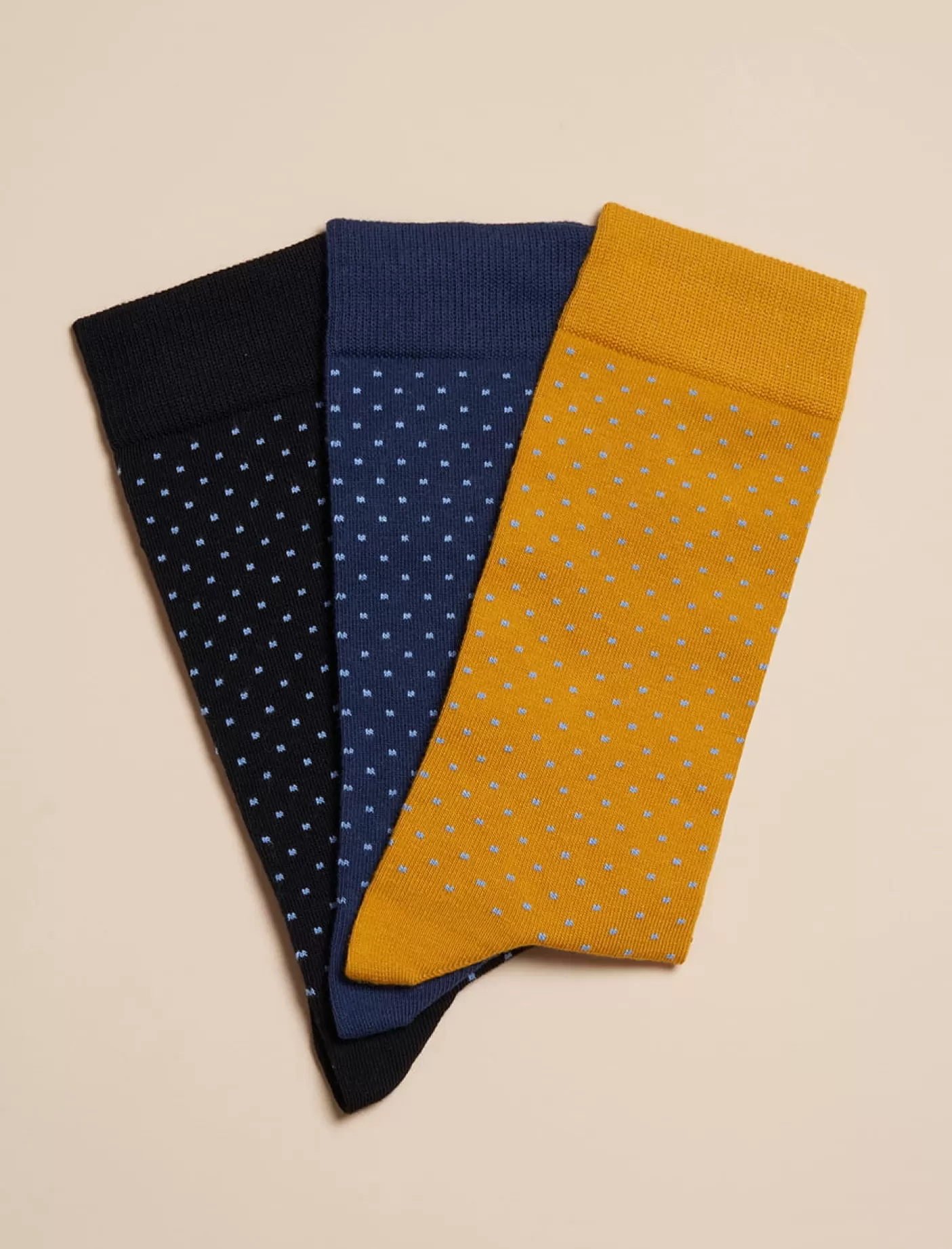 Men Pied de Biche Socks<Polka Dots Socks