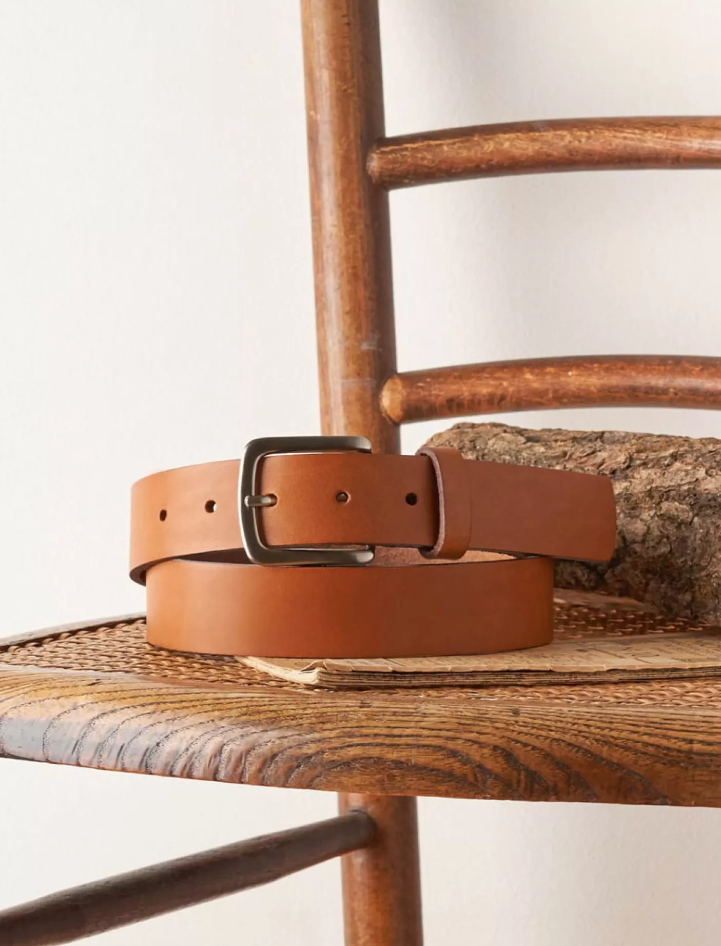 Men Pied de Biche Belts<Raw Belt Man