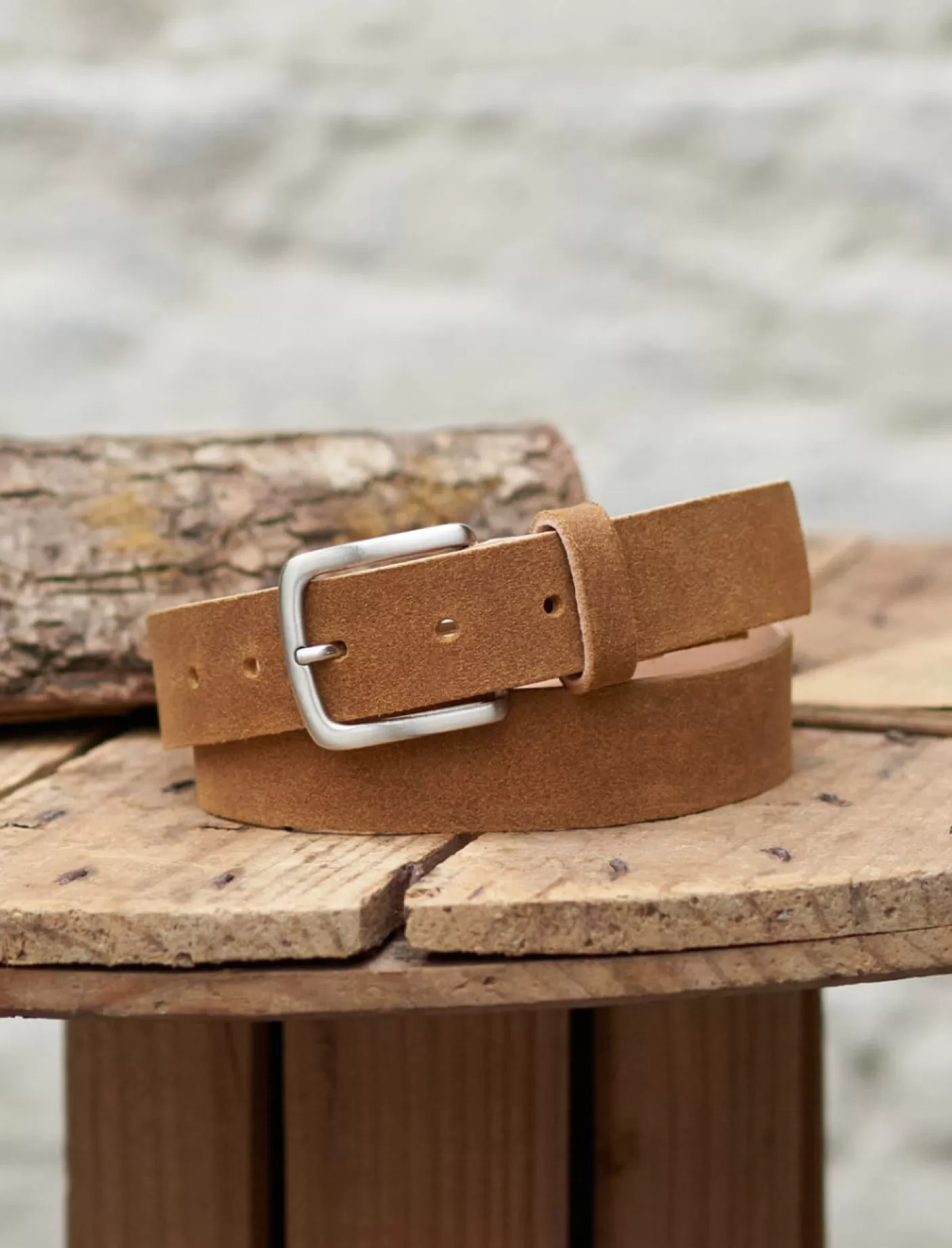 Men Pied de Biche Belts<Raw Belt Man