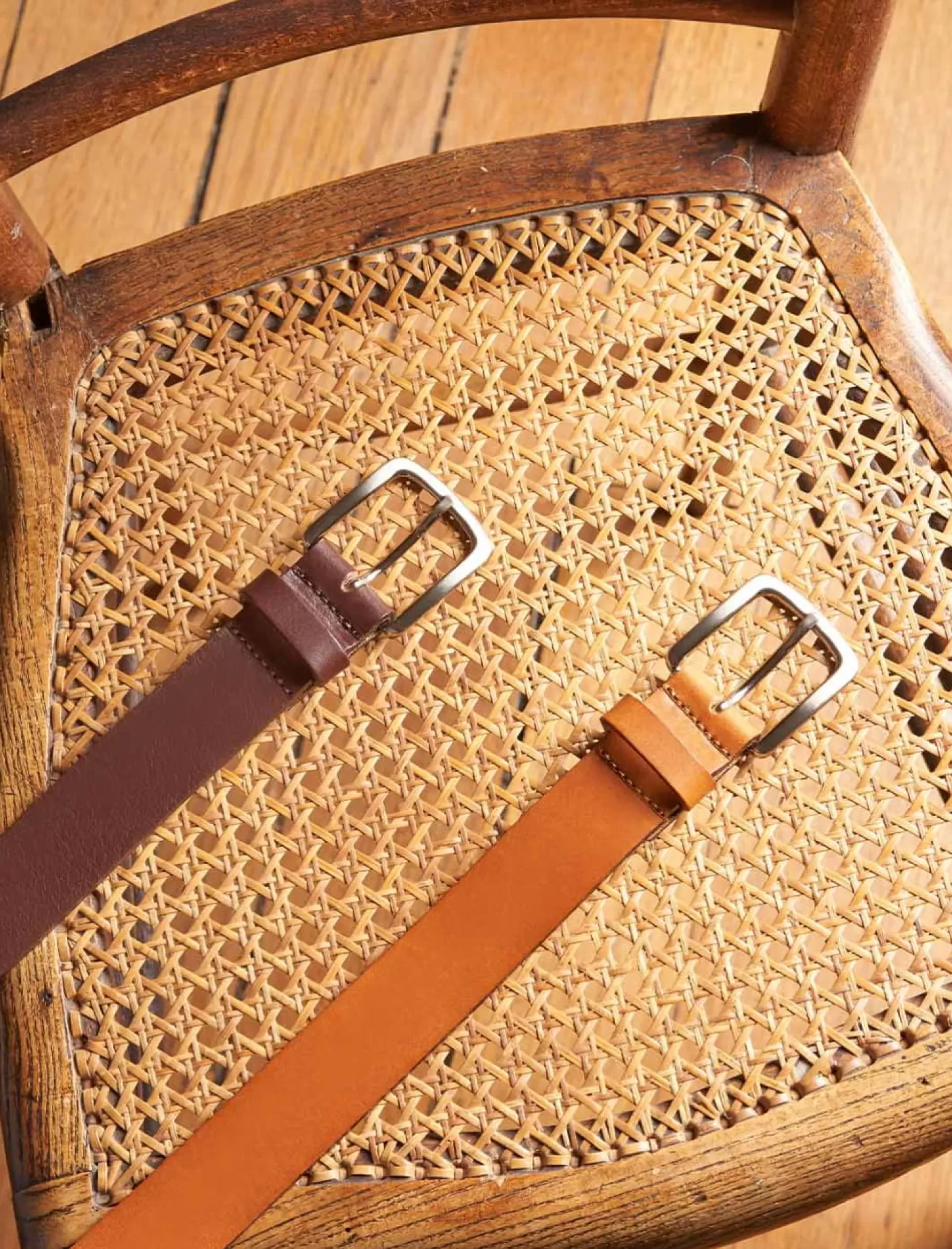 Men Pied de Biche Belts<Raw Belt Man