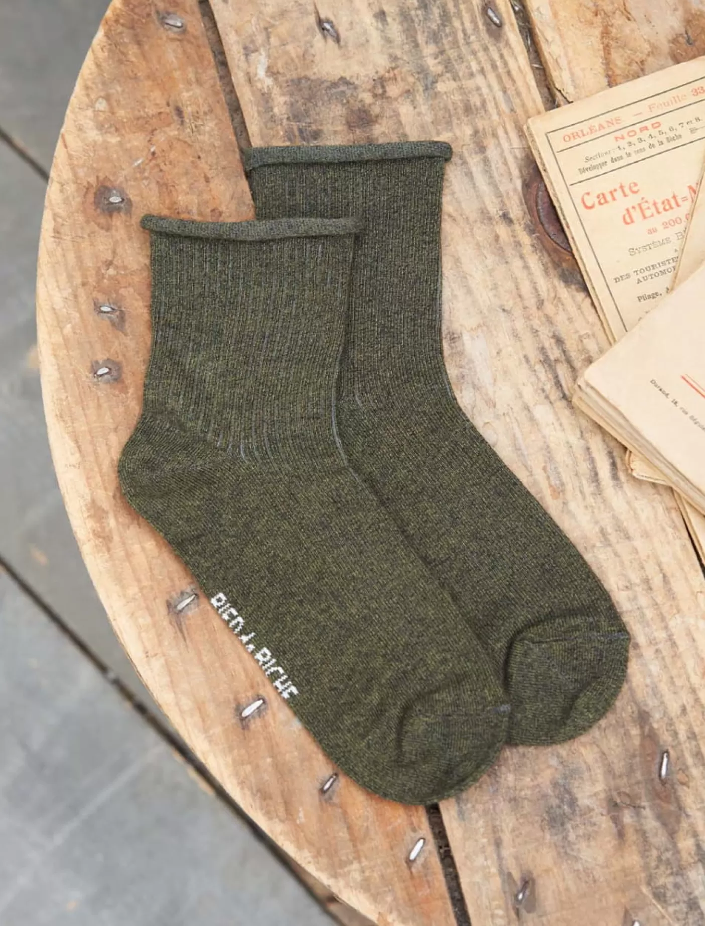 Women Pied de Biche Socks<Ribbed Socks