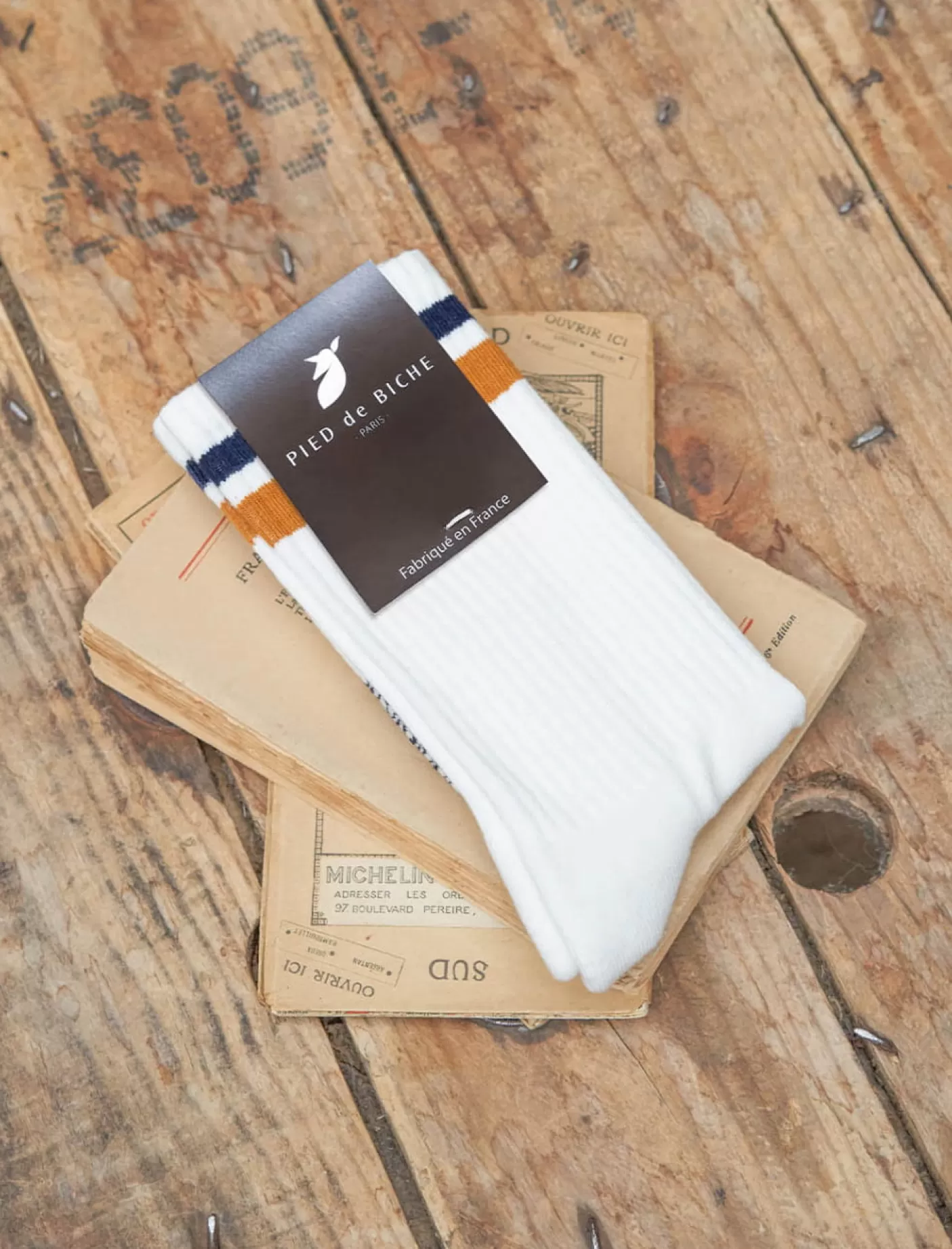 Men Pied de Biche Socks<Ribbed Sport Socks