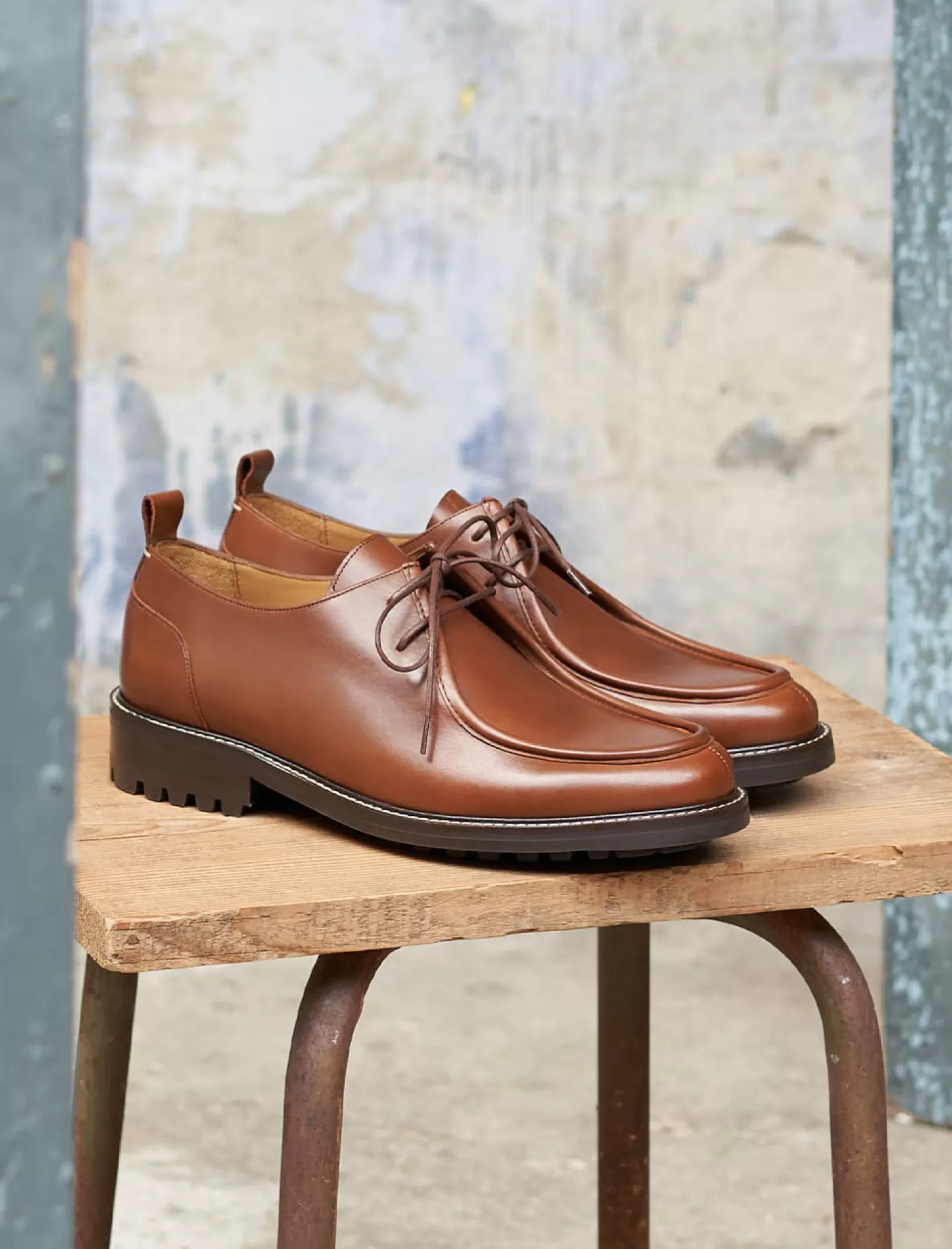 Men Pied de Biche Derbies And Oxford<Wallabee Derbies